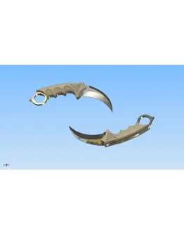 3d модель Керамбит для 3d принтера 3d модель Керамбит для 3d принтера