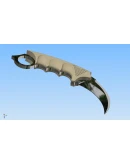 3d модель Керамбит для 3d принтера