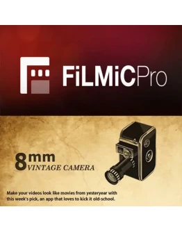 FiLMiC Pro + 8mm Vintage Camera iphone ipad ios