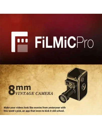 FiLMiC Pro + 8mm Vintage Camera iphone ipad ios FiLMiC Pro + 8mm Vintage Camera iphone ipad ios