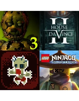 FNAF 3,House of Da Vinci 2,LEGO Ninjago,Wanna Survive