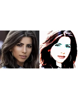 Неоновый рисунок из фото за 10 мин (бесплатный сервис)