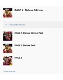 RAGE 2: Deluxe Edition XBOX ONE XS Цифровой ключ