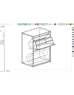 Скрипт Обувница для Базис Мебельщик