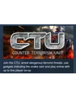 CTU Counter Terrorism Unit STEAM KEY REGION GLOBAL CTU Counter Terrorism Unit STEAM KEY REGION GLOBAL