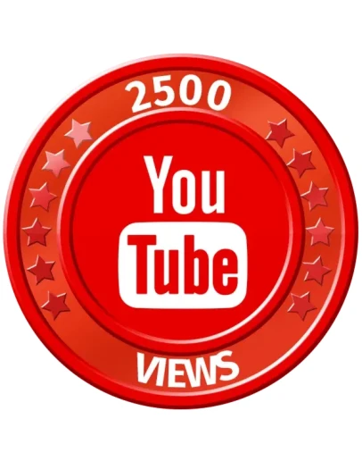 2500 Просмотров YOUTUBE Просмотры Ютуб Лучшее