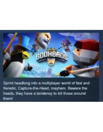 Oh My Godheads STEAM KEY РФ+СНГ ЛИЦЕНЗИЯ СТИМ КЛЮЧ