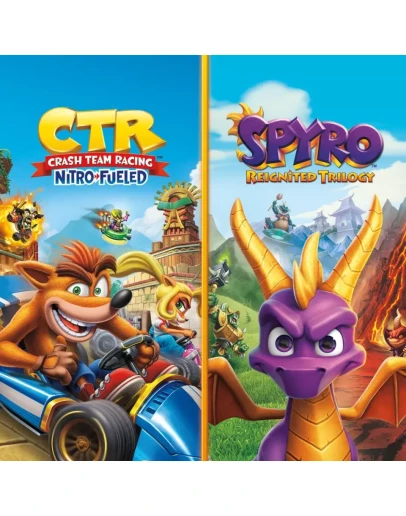 Crash Team Racing Nitro-Fueled + SPYRO xboxАренда