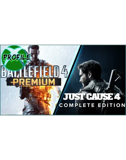 Just Cause 4 Complete+Battlefield Hardline Pre XBOX ONE