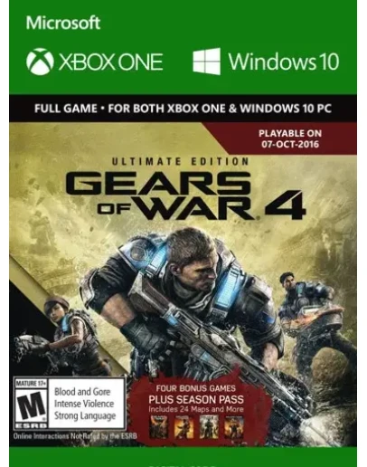Gears of War 4 Ultimate Edition XBOX ONE/Xbox Series