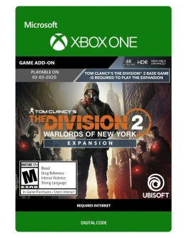 The Division 2 Воители Нью-Йорка дополнение XBOX