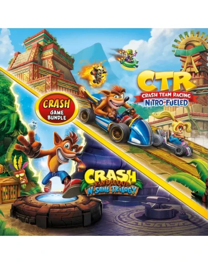 Crash Bandicoot NSane Trilogy+CTR Nitro-Fueled Xbox One