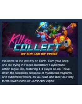 Kill to Collect STEAM KEY РФ+СНГ СТИМ КЛЮЧ ЛИЦЕНЗИЯ Kill to Collect STEAM KEY РФ+СНГ СТИМ КЛЮЧ ЛИЦЕНЗИЯ