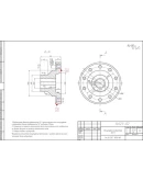 Полумуфты электро двигателя и редуктора ЛК11