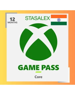 XBOX GAME PASS CORE 12 МЕСЯЦЕВКЛЮЧ (ИНДИЯ) XBOX GAME PASS CORE 12 МЕСЯЦЕВКЛЮЧ (ИНДИЯ)