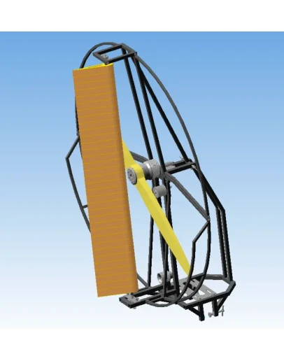 Аэролодка силовая установка - 3D модель в КОМПАС-3D