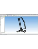 Аэролодка силовая установка - 3D модель в КОМПАС-3D