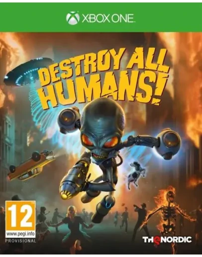 Destroy All Humans! (XBOX ONE + SERIES ) ВАШ ГАРАНТ Destroy All Humans! (XBOX ONE + SERIES ) ВАШ ГАРАНТ