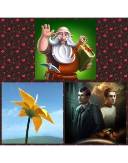 Craft The World PE + Flower + Gemini Rue ios iphone pad