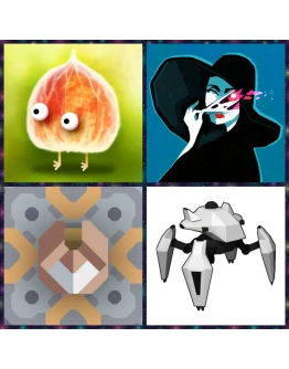 Cultist Simulator + Gladiabots + Mindustry + Botanicula