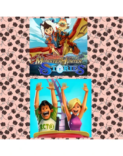 Monster Hunter Stories + RollerCoaster Tycoon 3 ios Monster Hunter Stories + RollerCoaster Tycoon 3 ios