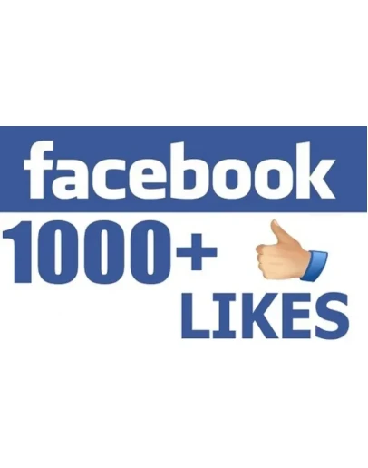 1000 Лайков на страницу FACEBOOK для Бизнеса 1К