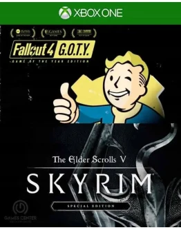 Skyrim Special Edition + Fallout 4 G.O.T.Y Bundle Xbox