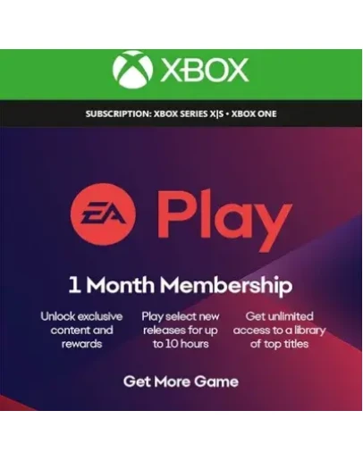 EA PLAY 1 МЕСЯЦ XBOX КЛЮЧ