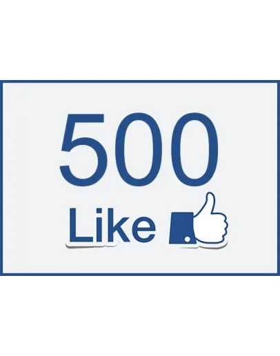 500 Лайков на страницу FACEBOOK для Бизнеса 0,5К