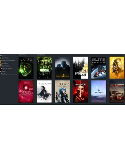 Аккаунт Steam с платными играми