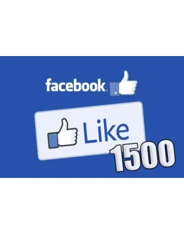 1500 Лайков на страницу FACEBOOK для Бизнеса