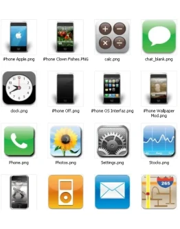 Иконки новая коллекция iPhone + БОНУС