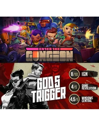 Enter the Gungeon + God's Trigger EPIC GAMES ПОЧТА