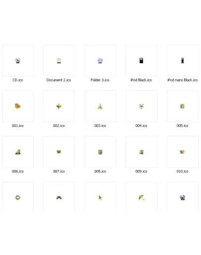 Шесть замечательных паков с иконками + БОНУС