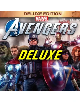 Marvel's Avengers Мстители - Deluxe (XBOX ONE + SERIES)