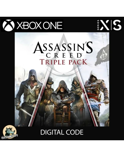 Набор AC: Черный флаг, Единство, Синдикат XBOX Код