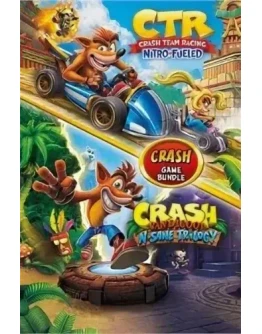 Crash Bandicoot Bundle Trilogy + CTR Nitro (XBOX) Crash Bandicoot Bundle Trilogy + CTR Nitro (XBOX)
