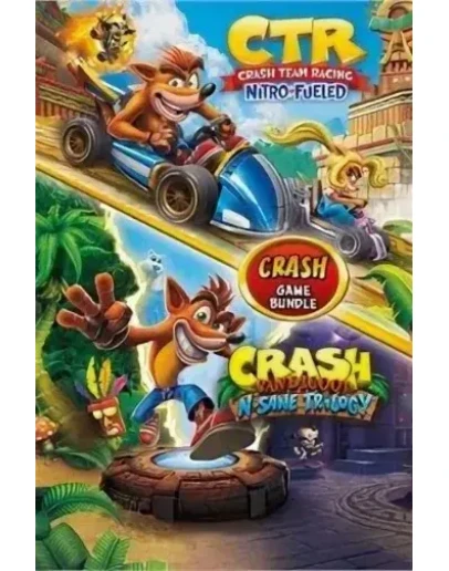 Crash Bandicoot Bundle Trilogy + CTR Nitro (XBOX)