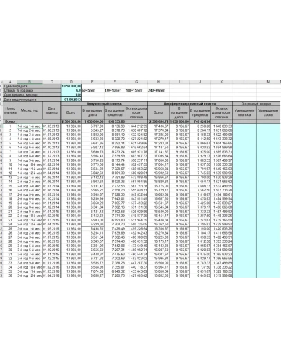 Ипотечный калькулятор