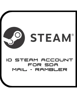Steam Account Пак из 10 Для SDA MaFile