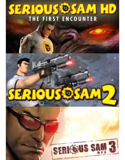 Serious Sam HD + Serious Sam 2 + Serious Sam 3 BFE GOLD