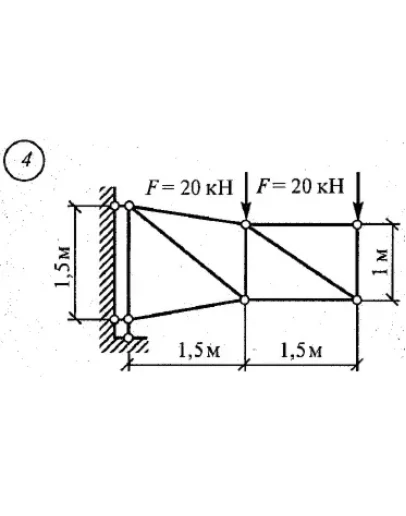 Расчетно-графическая работа 1. Вариант 4 Сетков В.И.