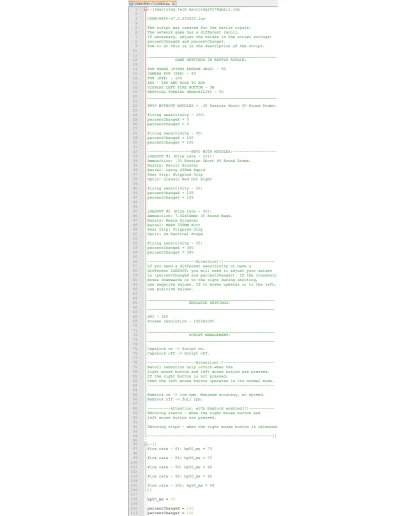 COD Mobile - BP50, M16, SWORDFISH. Скрипты для logitech
