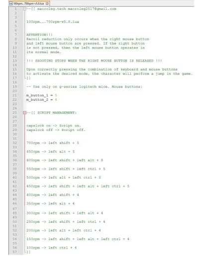 CoD Mobile. No recoil - всё оружие, скрипт для logitech