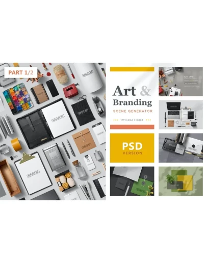 Art &amp Branding Scene Generator - Part 1