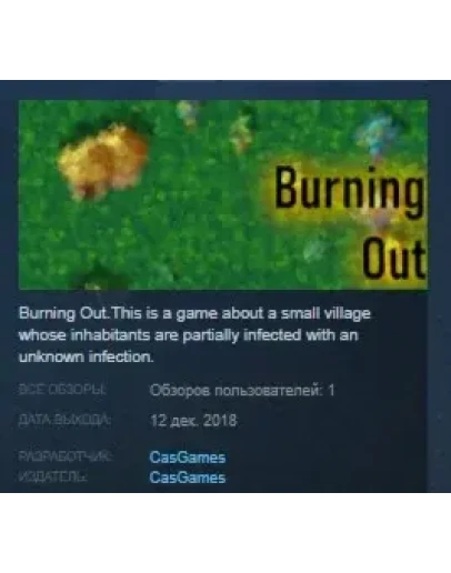 Burning Out STEAM KEY REGION FREE GLOBAL Burning Out STEAM KEY REGION FREE GLOBAL