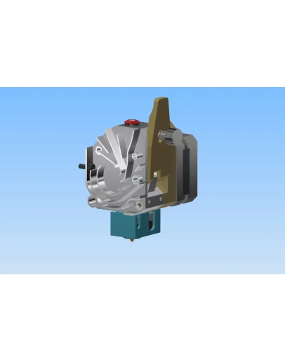 3Д модель e3dv6 +BMG экструдер +BMG Aero WIND