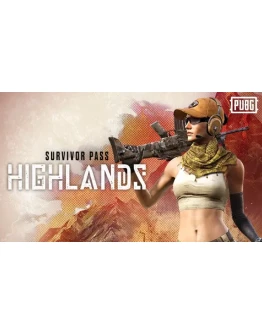 PUBG - Survivor Pass: Highlands (Глобальный ключ Steam)