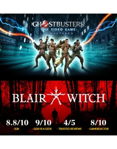 Ghostbusters: The Video Game Remastered + Blair Witch