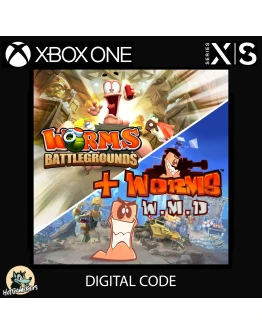 Worms Battlegrounds + Worms W.M.D XBOX Ключ Код